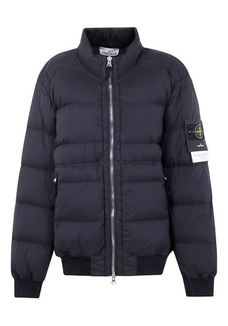 bomber quilted front-zip uomo nera STONE ISLAND | K2S15 4100039 S0028V0029